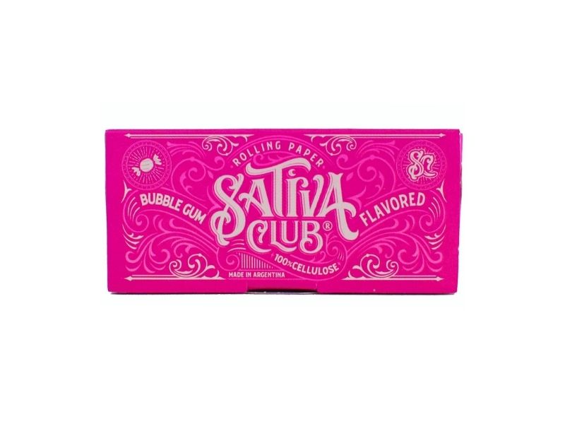Sativa Club Celulosa Sabor Chicle 1 1/4